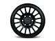 Relations Race Wheels RR6-H Matte Black 6-Lug Wheel; 17x8.5; 0mm Offset (07-13 Silverado 1500)