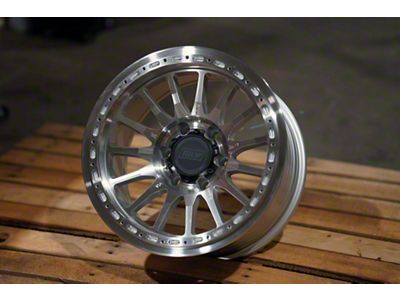 Relations Race Wheels RR7-H Flow Form Brushed Aluminum 6-Lug Wheel; 17x8.5; -12mm Offset (07-13 Silverado 1500)