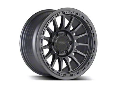 Relations Race Wheels RR7-H Matte Gunmetal 6-Lug Wheel; 17x8.5; -25mm Offset (07-13 Silverado 1500)