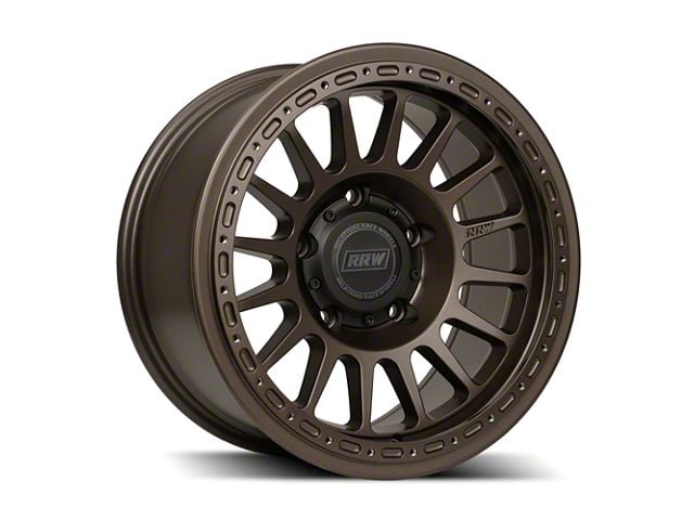 Relations Race Wheels RR6-H Matte Bronze 6-Lug Wheel; 17x8.5; -12mm Offset (07-14 Tahoe)