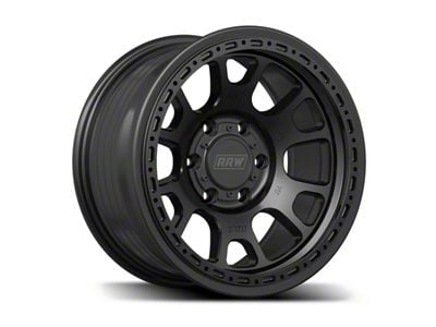 Relations Race Wheels RR5-H Matte Black 6-Lug Wheel; 17x8.5; 0mm Offset (09-14 F-150)