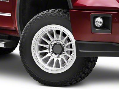 Relations Race Wheels RR7-H Flow Form Brushed Aluminum 6-Lug Wheel; 17x8.5; -12mm Offset (14-18 Sierra 1500)