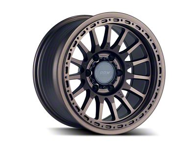 Relations Race Wheels RR7-H Flow Form Matte Bronze 6-Lug Wheel; 17x8.5; -12mm Offset (14-18 Sierra 1500)