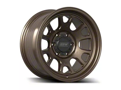 Relations Race Wheels RR5-S Matte Bronze 6-Lug Wheel; 17x8.5; -12mm Offset (14-18 Silverado 1500)