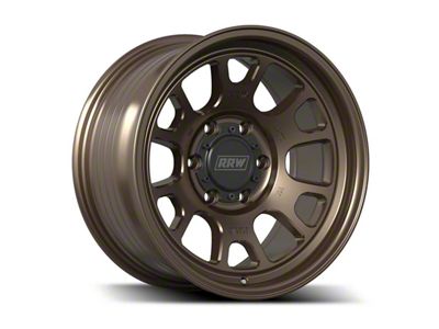 Relations Race Wheels RR5-S Matte Bronze 6-Lug Wheel; 17x8.5; 25mm Offset (19-23 Ranger)