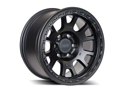 Relations Race Wheels RR5-H Matte Black 6-Lug Wheel; 17x8.5; -25mm Offset (24-25 Ranger)