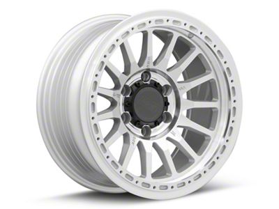 Relations Race Wheels RR7-H Flow Form Brushed Aluminum 6-Lug Wheel; 17x8.5; -12mm Offset (99-06 Sierra 1500)