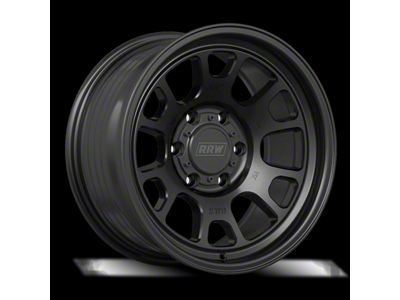 Relations Race Wheels RR5-S Matte Black 6-Lug Wheel; 17x8.5; -12mm Offset (23-25 Canyon)