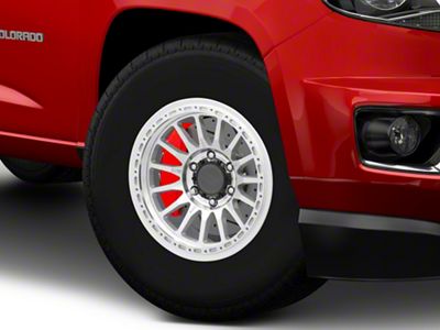 Relations Race Wheels RR7-H Flow Form Brushed Aluminum 6-Lug Wheel; 17x8.5; -12mm Offset (23-25 Colorado)