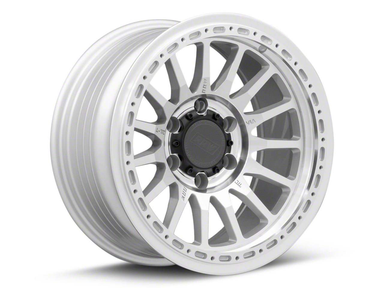 Relations Race Wheels Canyon RR7-H Flow Form Brushed Aluminum 6-Lug ...