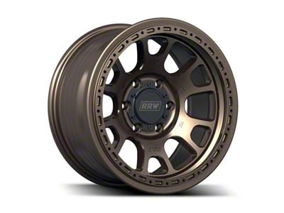 Relations Race Wheels RR5-H Matte Bronze 6-Lug Wheel; 17x8; 18mm Offset (24-26 Ranger)