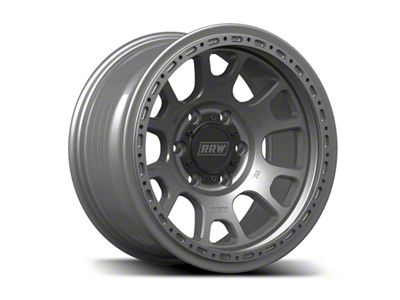 Relations Race Wheels RR5-H Matte Gunmetal 6-Lug Wheel; 17x8; 18mm Offset (24-26 Ranger)
