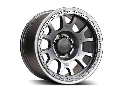 Relations Race Wheels RR5-H Matte Gunmetal 6-Lug Wheel; 17x8.5; 0mm Offset (19-23 Ranger)