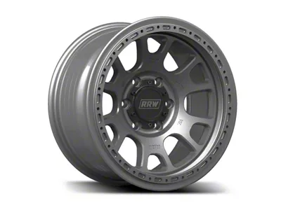 Relations Race Wheels RR5-H Matte Gunmetal 6-Lug Wheel; 17x8.5; 25mm Offset (24-26 Ranger)