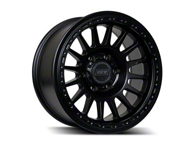 Relations Race Wheels RR6-H Matte Black 6-Lug Wheel; 17x8.5; -12mm Offset (19-23 Ranger)