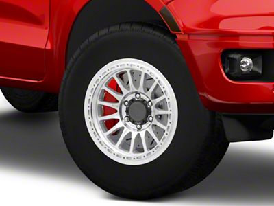 Relations Race Wheels RR7-H Flow Form Brushed Aluminum 6-Lug Wheel; 17x8.5; 0mm Offset (19-23 Ranger)