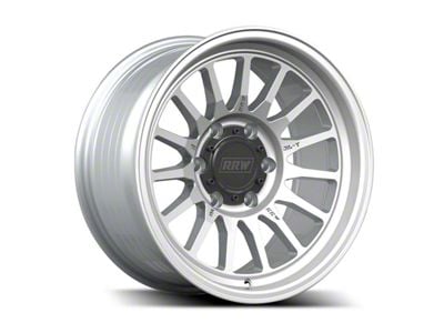 Relations Race Wheels RR7-S Brushed Aluminum 6-Lug Wheel; 17x8.5; 25mm Offset (24-26 Ranger)