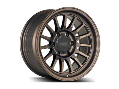 Relations Race Wheels RR7-S Matte Bronze 6-Lug Wheel; 17x8.5; 25mm Offset (24-26 Ranger)