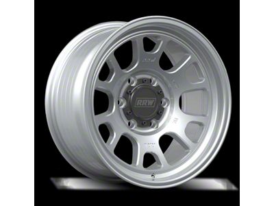 Relations Race Wheels RR5-S Brushed Aluminum 6-Lug Wheel; 17x8.5; -12mm Offset (19-26 Sierra 1500)