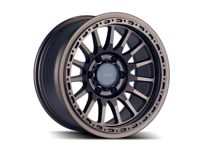 Relations Race Wheels RR7-H Flow Form Matte Bronze 6-Lug Wheel; 17x8.5; -12mm Offset (19-24 Sierra 1500)