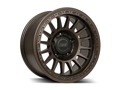 Relations Race Wheels RR6-H Matte Bronze 6-Lug Wheel; 17x8.5; 0mm Offset (19-25 Silverado 1500)