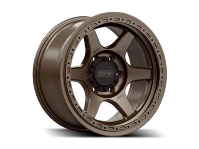 Relations Race Wheels RR2-H Matte Bronze 6-Lug Wheel; 17x8.5; -25mm Offset (21-26 Yukon)