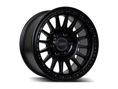 Relations Race Wheels RR6-H Matte Black 6-Lug Wheel; 17x8.5; -12mm Offset (21-25 Yukon)