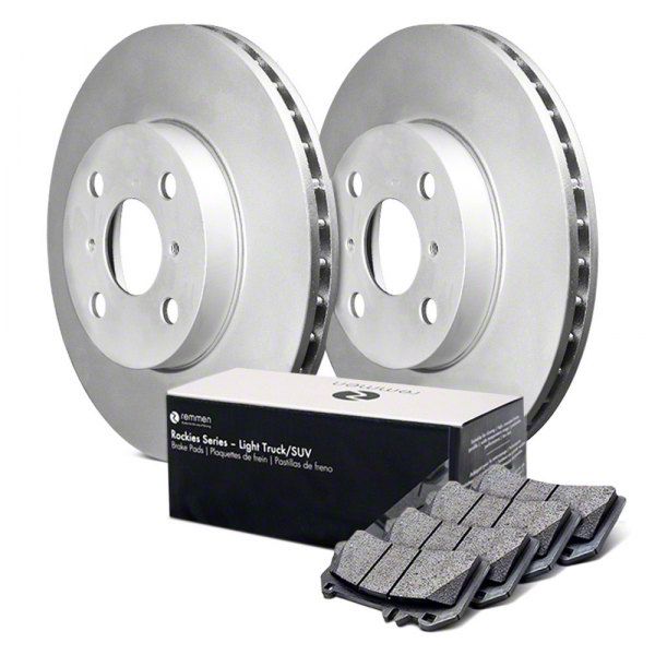 F150 Rockies Series Plain 6Lug Brake Rotor and Light Truck/SUV Pad