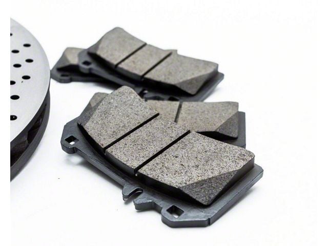 Rockies Series Semi-Metallic Brake Pads; Front Pair (11-17 Silverado 3500 HD)
