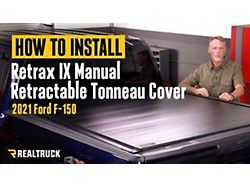 Retrax IX Flush Mount Retractable Tonneau Cover (09-14 F-150 Styleside w/ 5-1/2-Foot & 6-1/2-Foot Bed)