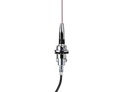 RetroSound Replacement Antenna with Fixed Mast; Chrome (87-96 Dakota)