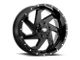 REV Wheels Off Road 895 Series Gloss Black 6-Lug Wheel; 20x9; -12mm Offset (19-24 Sierra 1500)