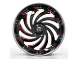 Revenge Luxury Wheels RL-108 Big Floater Chrome 6-Lug Wheel; 28x9.5; 25mm Offset (07-14 Yukon)