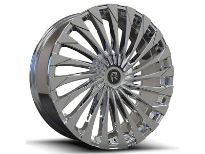 Revenge Luxury Wheels RL-106 Chrome 6-Lug Wheel; 26x10; 25mm Offset (24-25 Ranger)