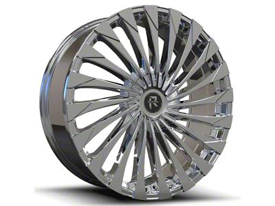 Revenge Luxury Wheels RL-106 Chrome 6-Lug Wheel; 26x10; 25mm Offset (21-24 F-150)