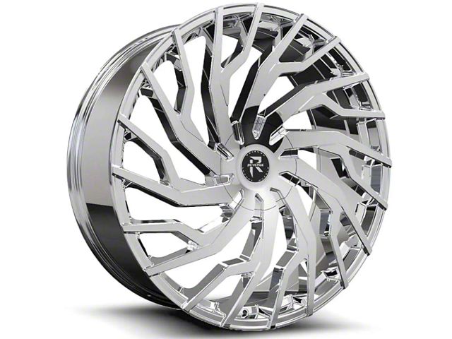 Revenge Luxury Wheels RL-101 Chrome 6-Lug Wheel; 26x10; 25mm Offset (19-24 Silverado 1500)