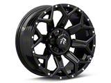 RV-202 Gloss Black with Dots 6-Lug Wheel; 20x9; 0mm Offset (99-06 Sierra 1500)