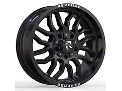 Revenge Off-Road Wheels RV-205 Gloss Black 5-Lug Wheel; 20x10; -19mm Offset (05-11 Dakota)