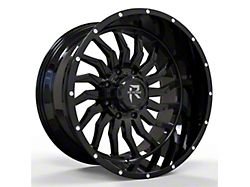 Revenge Off-Road Wheels RV-204 Gloss Black 8-Lug Wheel; 20x10; -19mm Offset (23-25 F-350 Super Duty SRW)