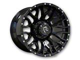 Revenge Off-Road Wheels RV-201 Gloss Black with Dots 5-Lug Wheel; 20x10; -19mm Offset (09-18 RAM 1500)