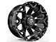 Revenge Off-Road Wheels RV-202 Gloss Black with Dots 6-Lug Wheel; 20x9; 0mm Offset (19-24 RAM 1500)
