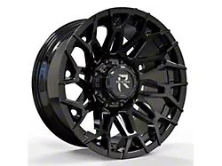 Revenge Off-Road Wheels RV-203 Gloss Black 5-Lug Wheel; 20x10; -19mm Offset (09-18 RAM 1500)