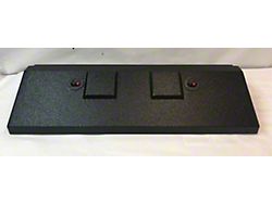 Dual 10-Inch Down Firing Under Seat Subwoofer Box; Poly Coated (15-22 Canyon)