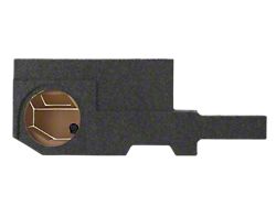 Rhino Box Single 10-Inch Ported Subwoofer Box; Carpeted (03-09 RAM 2500 Quad Cab)