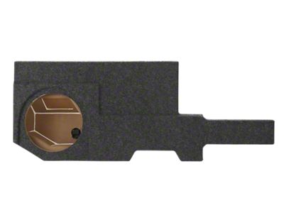 Rhino Box Single 10-Inch Ported Subwoofer Box; Carpeted (03-09 RAM 2500 Quad Cab)