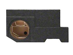 Jumbo Single 10-Inch Subwoofer Box; Carpeted (03-09 RAM 3500 Quad Cab)