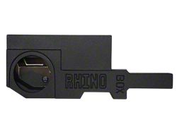 Single 12-Inch Ported Subwoofer Box; Poly Coated (03-09 RAM 3500 Quad Cab)