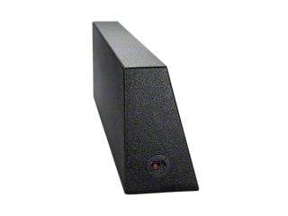 Ranger Quad 10-Inch Behind Seat Subwoofer Box; Poly Coated