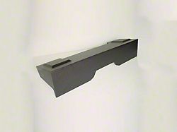 Dual 12-Inch Down Fire Subwoofer Box; Poly Coated (07-13 Silverado 1500 Extended Cab w/ High Transmission)