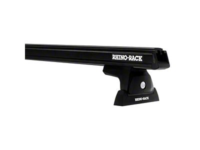 Rhino-Rack Heavy Duty 2-Bar Roof Rack; Black; 65-Inch (Universal; Some Adaptation May Be Required)